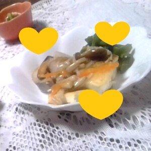 母の日に鮭のムニエルꕤ野菜あんかけ✧˖°